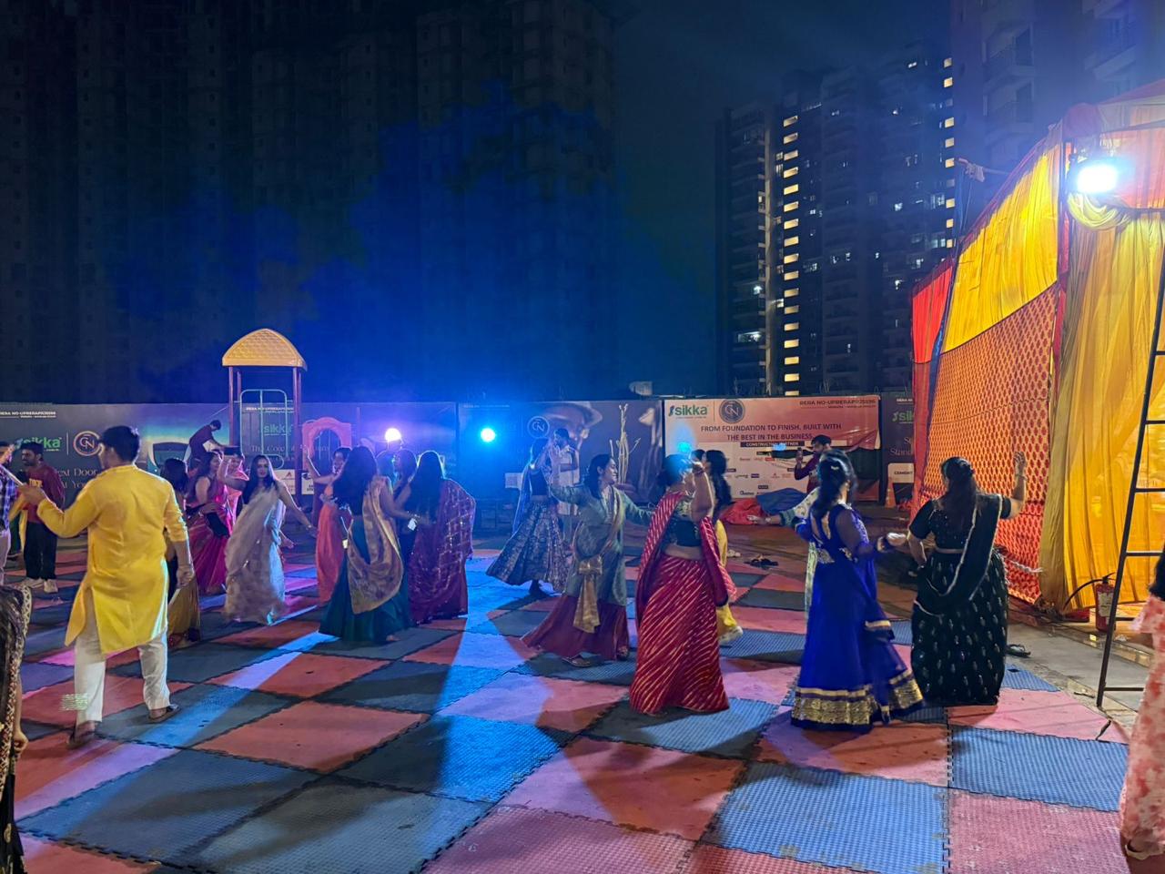 Garba Night at Crown of Noida 1oct2025 3